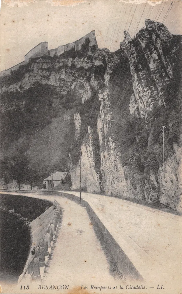 Besançon — Die Mauern und die Zitadelle — LL. — n° 113 - Vorderseite