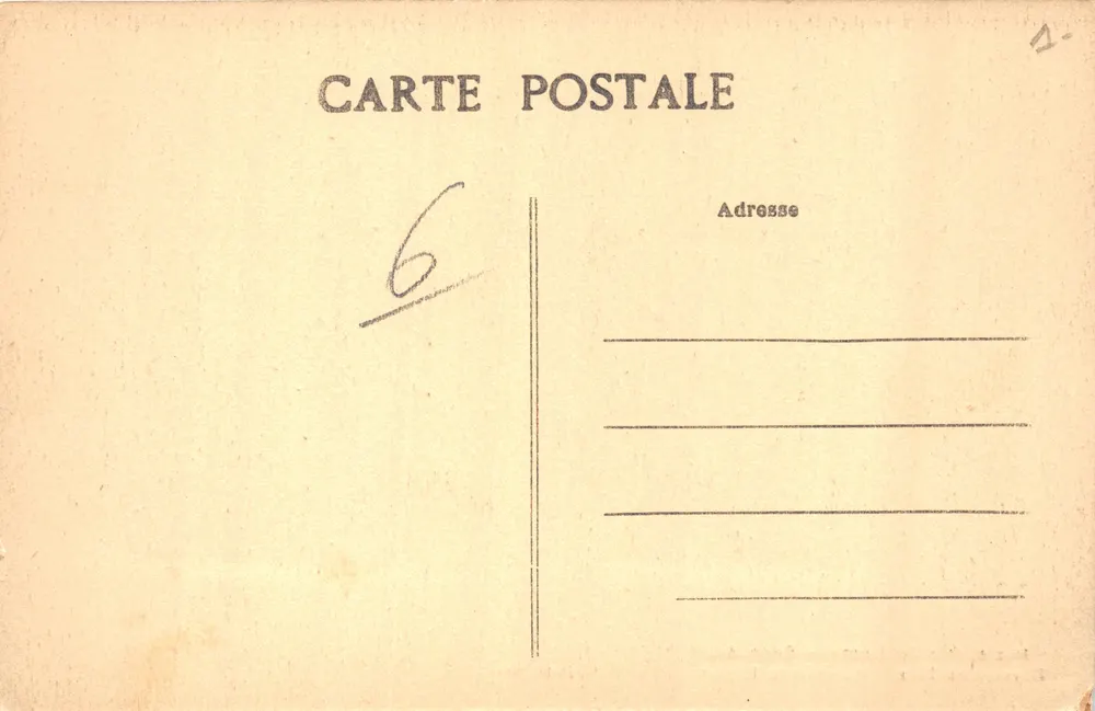 Hostellerie Guillaume-le-Conquérant — Galeries du Départ — M. C., photo, Dives-sur-Mer - Rückseite