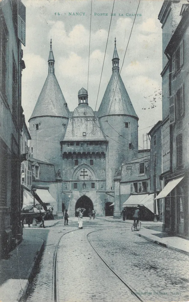 Nancy — Porte de la Craffe — Imprimerie Réunies, Nancy - Vorderseite