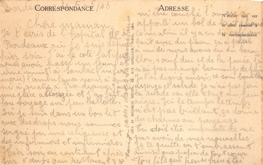 La Pointe de Grave — Le Phare de la Pointe de Grave — LL - Verso