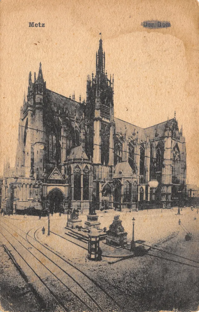 Metz — Le Dom — éditeur Willy Koehler, Metz, n°2 - Recto