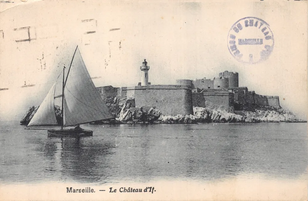 Marseille — O Castelo de If — editor: Castelo de If - Frente