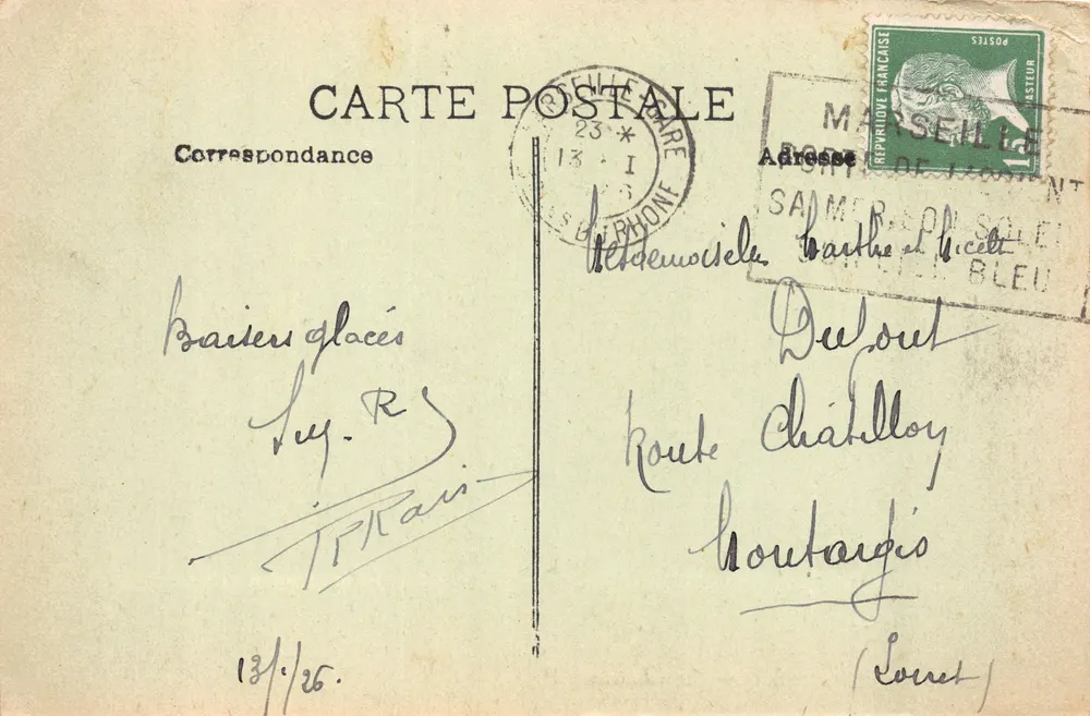 Marseille — O Castelo de If — editor: Castelo de If - Verso