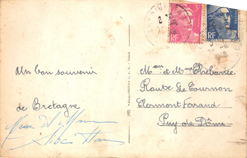 Morlaix — Le Port et le Viaduc (Hauteur 58' - 뒷면