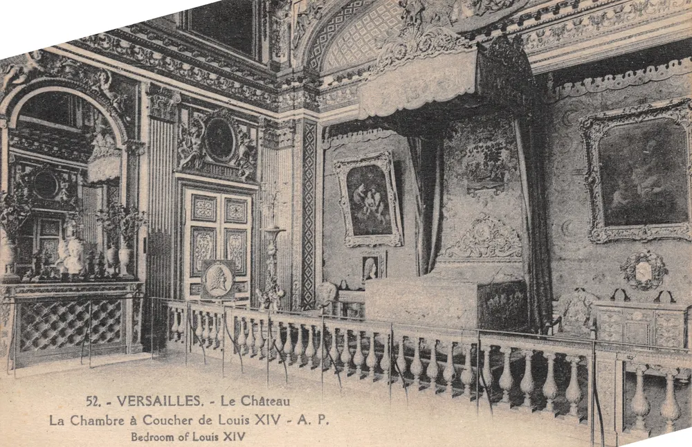 Versailles — Chambre à Coucher de Louis XIV — A. P. n°52 - Recto
