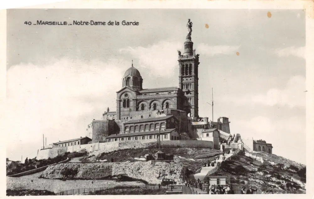 Marseille — Notre-Dame de la Garde — Edition La Cigogne - Vorderseite