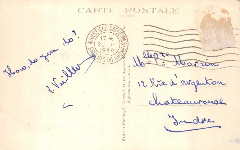 Marseille — La Corniche — Le Prophète — Mireille - पीछे