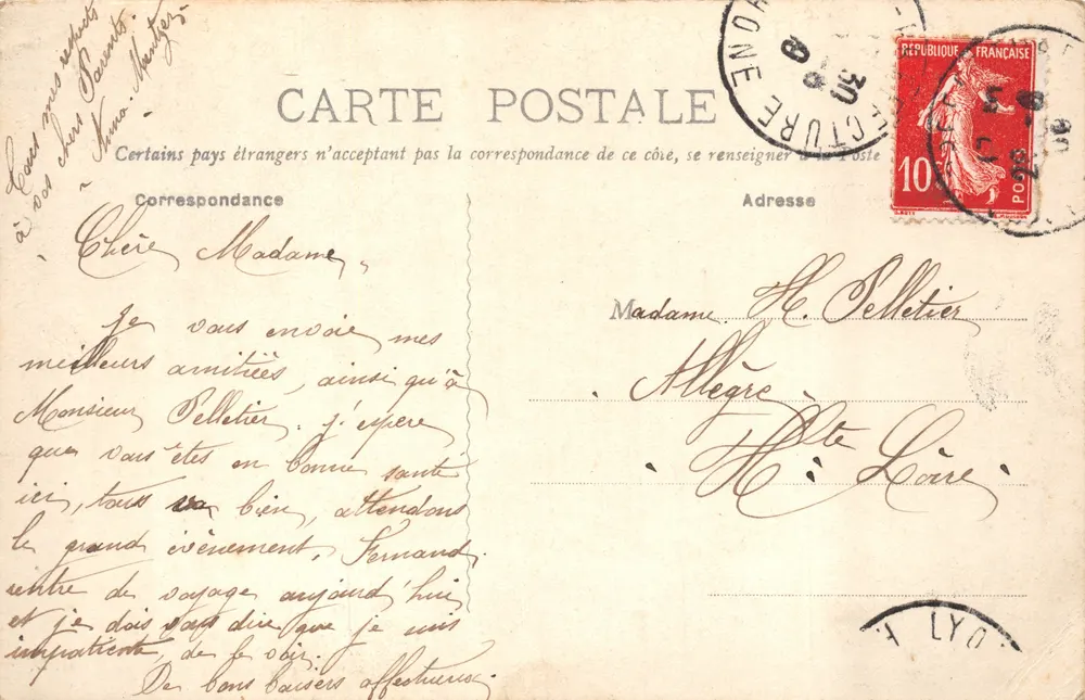 LYON - Park des Golden Head - Der Anlegeplatz — H. D. Verlag, Nr. 100 - Rückseite