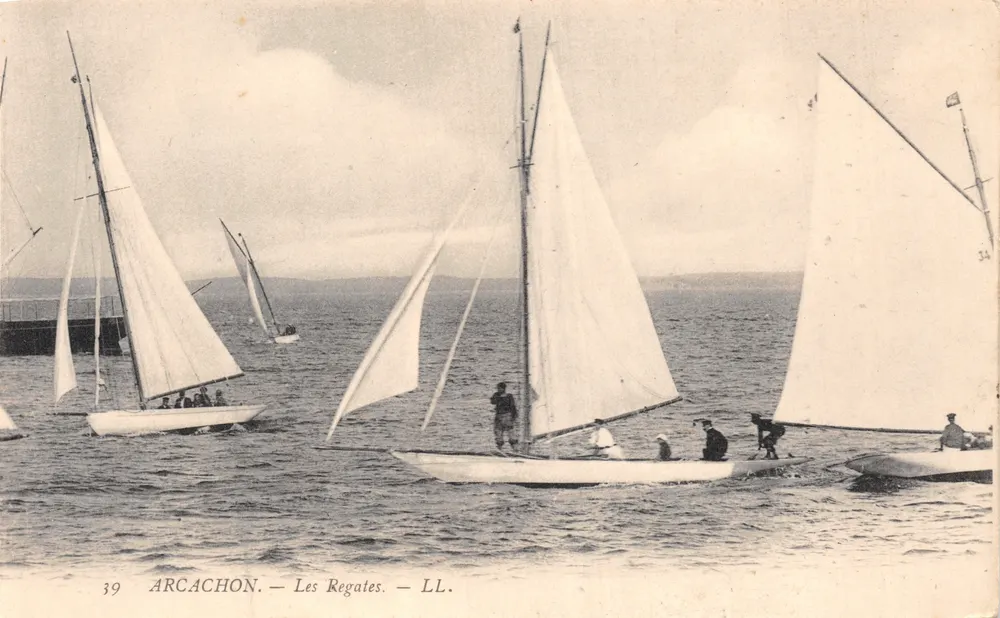 Arcachon — Les Regates — LL. n°39 - Recto