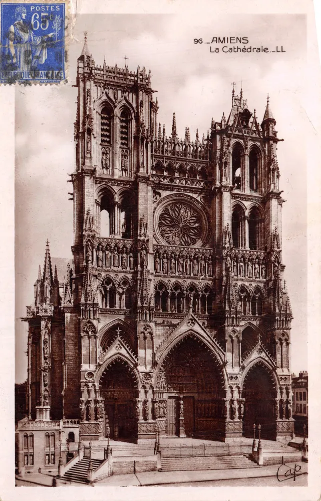 Amiens — Katedra — CPAPHIL nr 96 - Awers