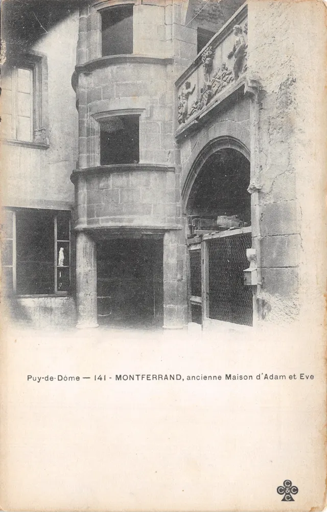 Puy-de-Dôme — Montferrand, ehemaliges Haus von Adam und Eva — Verlag C&C - Vorderseite
