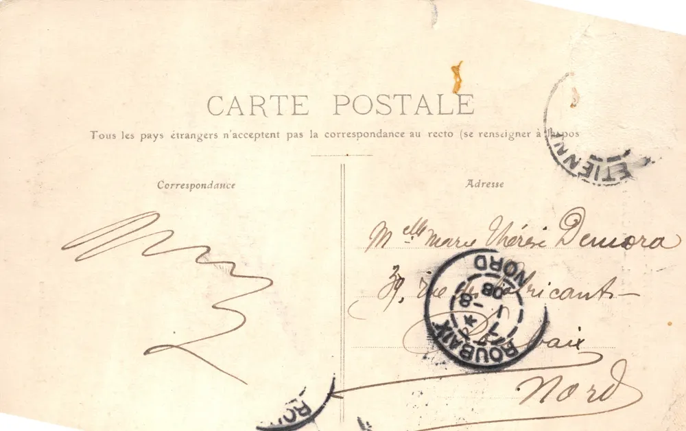 Arredores de SAINT-ÉTIENNE — Rochetaillée — A Cachoeira — editor: Rochetaillée, n.º 64 - Verso