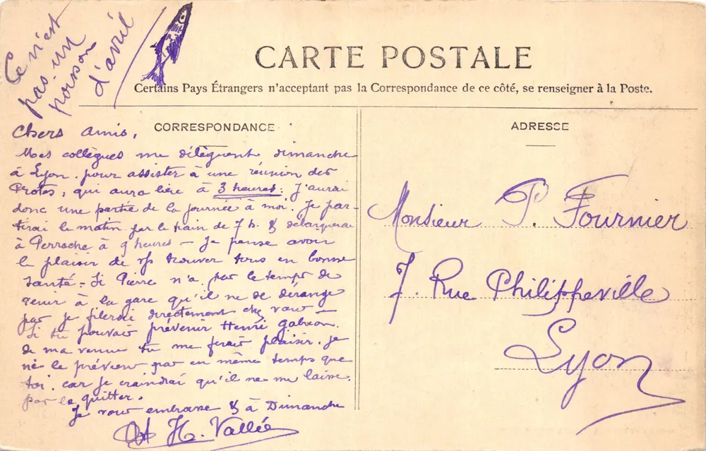Rochetaillée — Le barrage — Édition Nouvelles Cartes St-Étienne - Verso