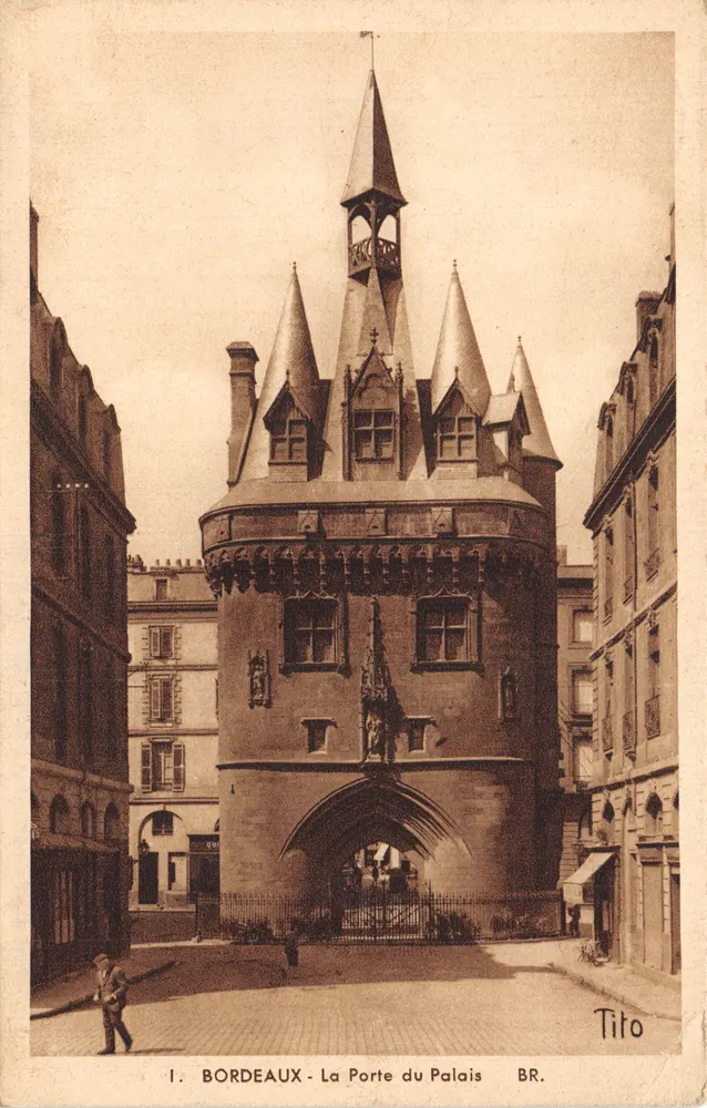 Bordeaux — Die Pforte des Palastes — Verlag Tito, Nr. 1 - Vorderseite