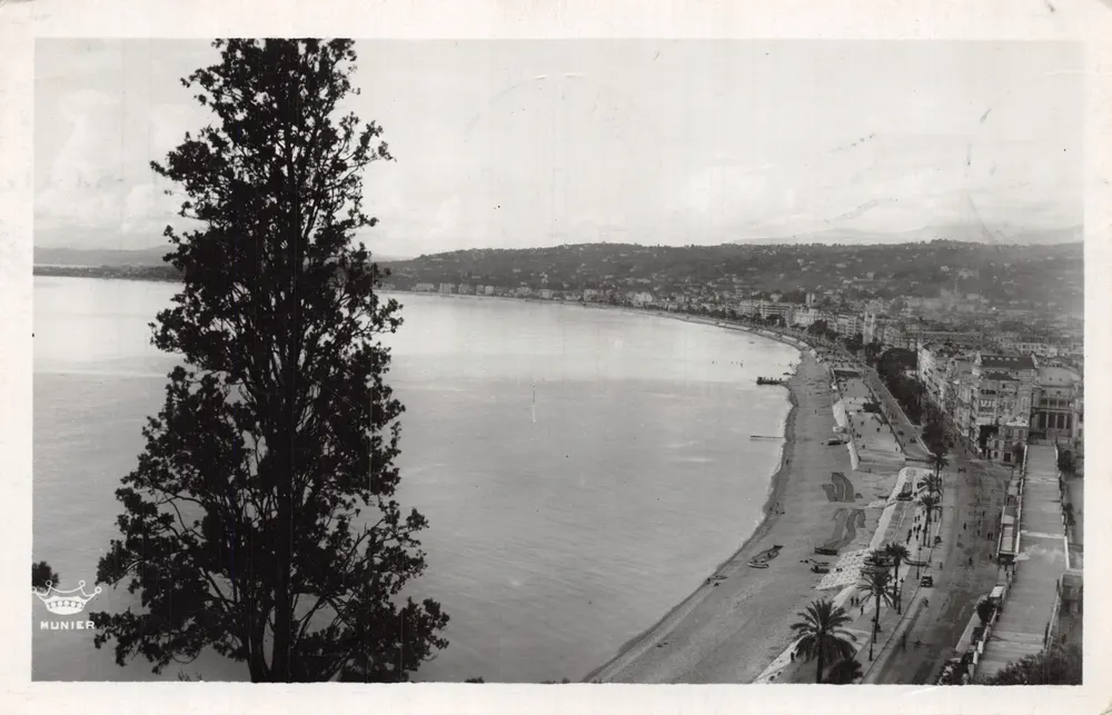 Vue Générale prise du Château — Nice — Éditions d'Art Munier - Recto