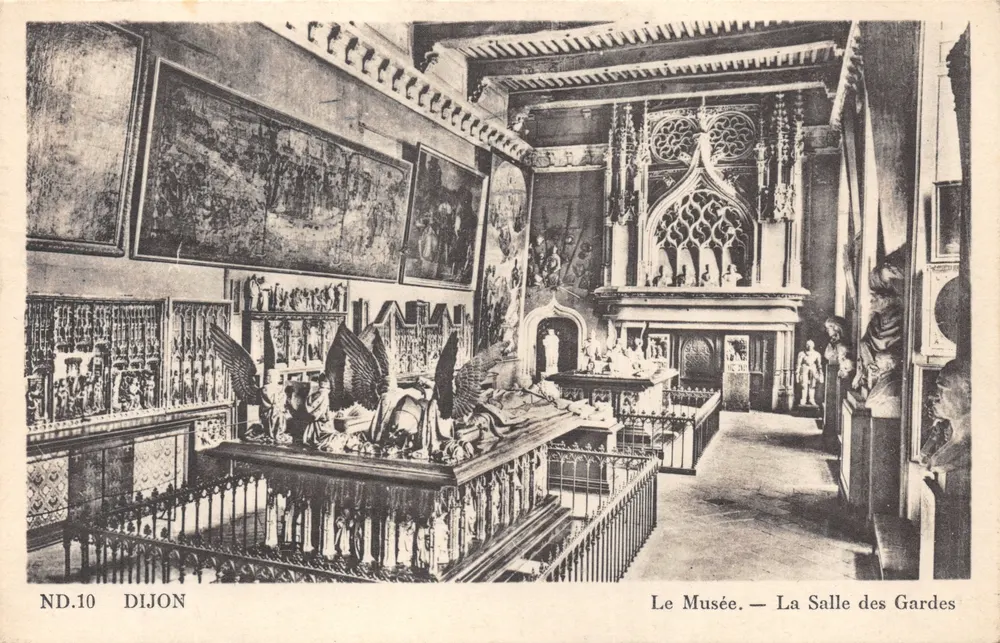 Dijon — Das Museum — Der Wachraum - Vorderseite