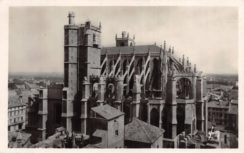 Kathedrale Saint-Just — Narbonne (Aude) — Editions d'Art YVON - Vorderseite