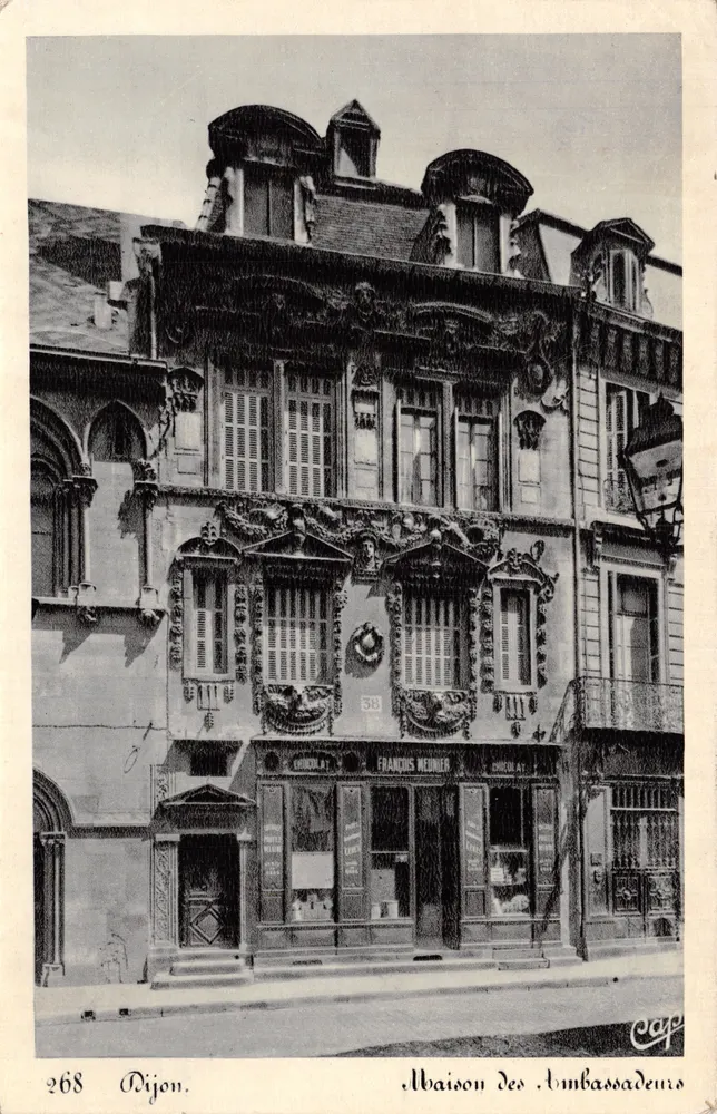 Dijon — Haus der Botschafter — Verlag Francis Weidner, n° 268 - Vorderseite