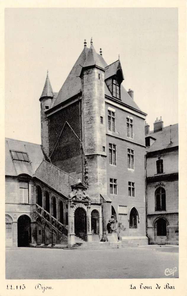 Dijon — La Tour de Bar — Verleger Cé des Arts Photomécaniques - Vorderseite