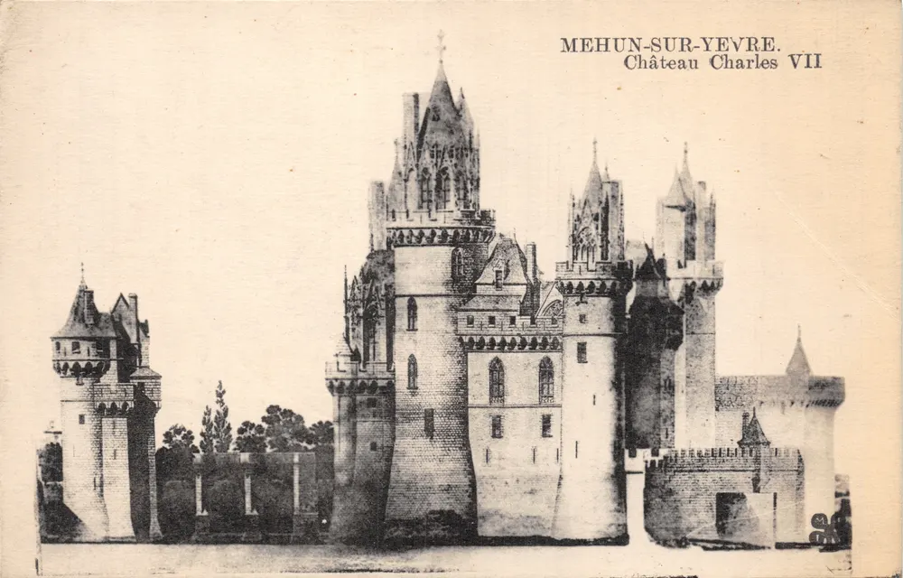 Mehun-sur-Yèvre — Schloss von Charles VII — unbekannter Verlag - Vorderseite