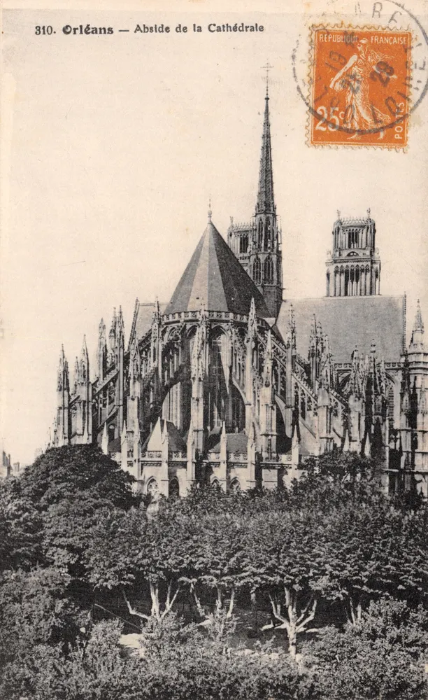 Orléans — Apsis der Kathedrale — Verlag L. Lenormand, Nr. 310 - Vorderseite