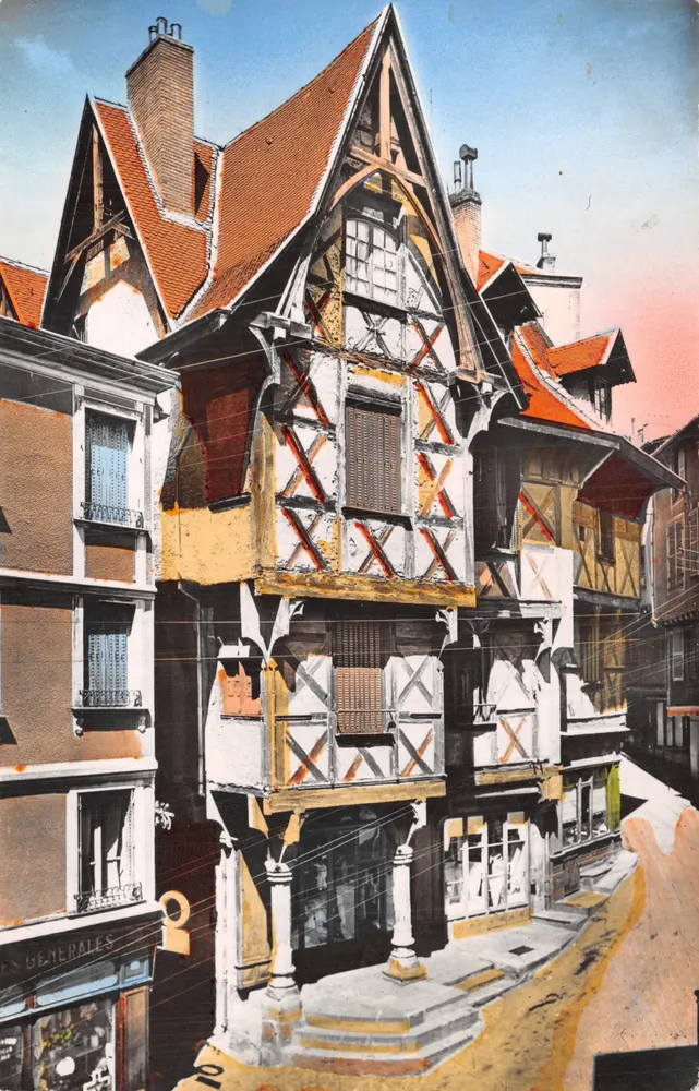 Schloss Piroux — Holzhaus — Verlag THIERS (P.-de-D.) - Vorderseite