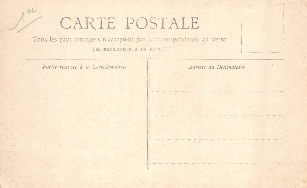 Paris — Horloge du Palais de Justice — Collection Petit Journal - Verso