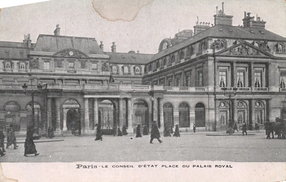 Paris — Der Conseil d'État, Place du Palais-Royal — Verleger nicht sichtbar - Vorderseite