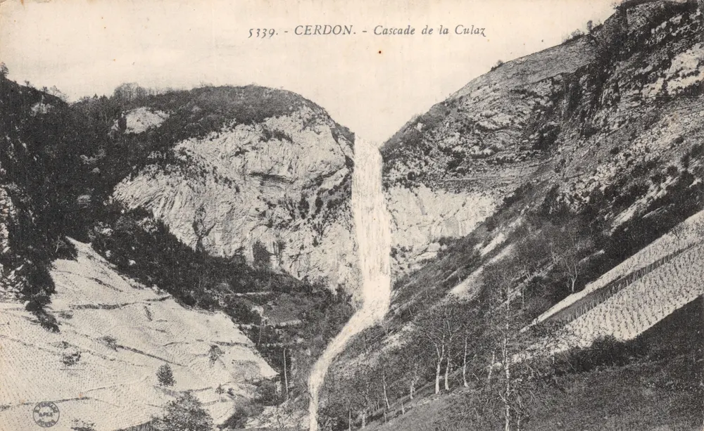 Cerdon — Wasserfall der Culaz — Verlag CERDON, n° 5339 - Vorderseite