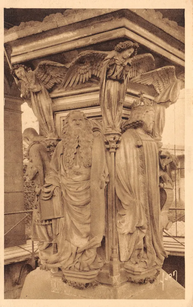 La Grande Chartreuse — Der Motse-Brunnen — Les Éditions d'Art YVON, Paris - Vorderseite