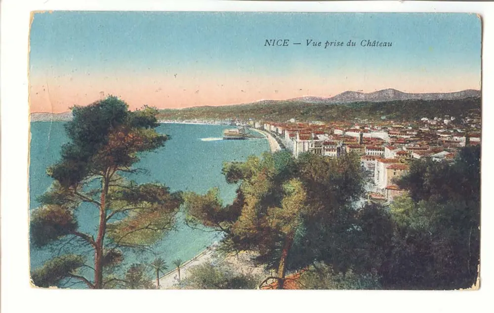 NICE — Vista tirada do Castelo - Frente