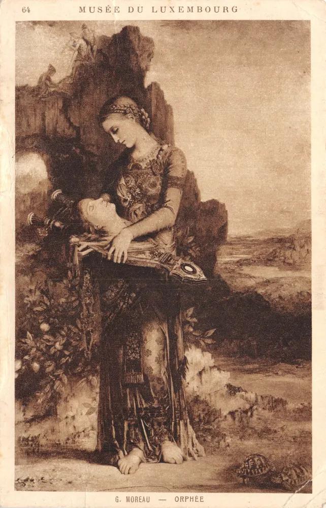 Museo del Luxembourg — Orfeo — G. Moreau — n°64 - Recto