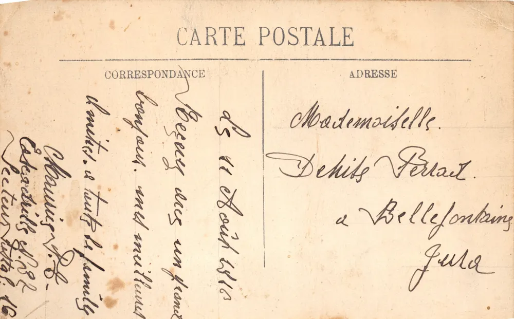 Amiens — La Cathédrale — La Chaire. N.G. — N°17 - Verso