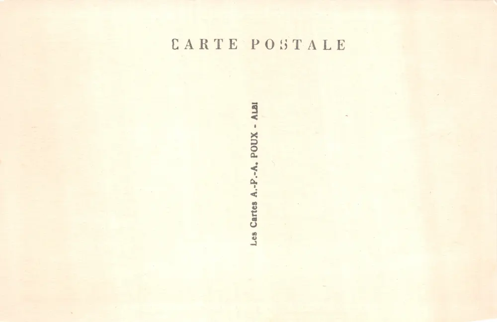 LAMALOU-les-BAINS — Der Garten von Usclade — Verlag L'HÉRAULT ILLUSTRÉ, Nr. 9 - Rückseite