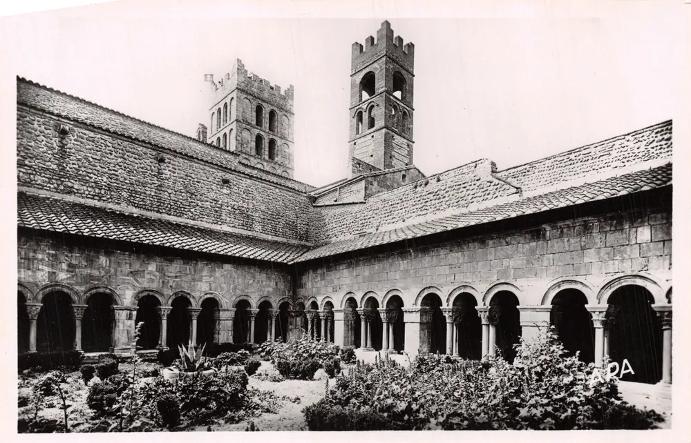 Kloster der Abtei Sainte-Marie d'Elne — Verlag APA — Nr. 22 - Vorderseite