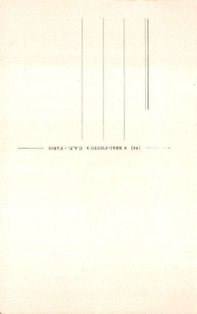 Montpellier. Park der Esplanade, der See — Verlag Cap - LL, Nr. 53 - Rückseite