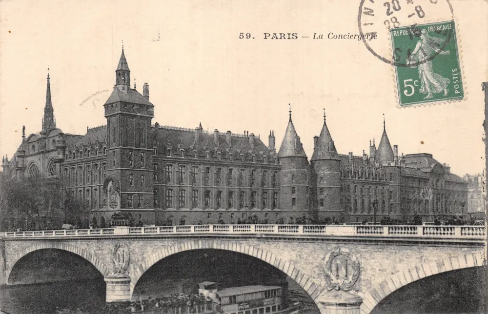Paris — Die Conciergerie — Verleger nicht sichtbar, Nr. 59 - Vorderseite