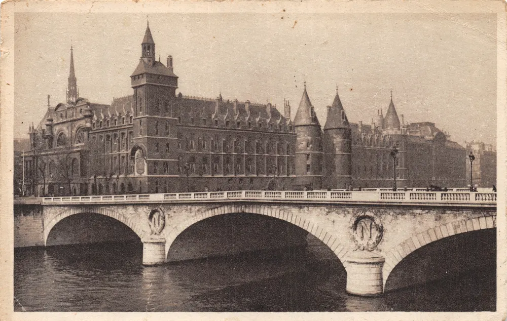 Der Pont au Change — Die Conciergerie — Edition La Cigogne, Nr. 272 - Vorderseite