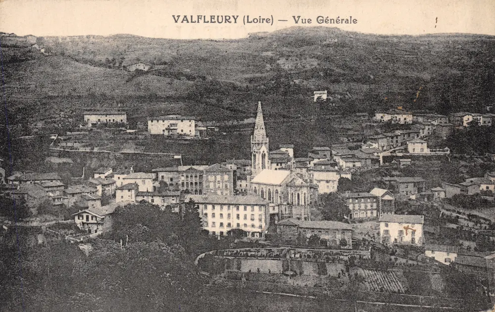 Valfleury (Loire) — Vista Geral — Editor: Valfleury - Frente