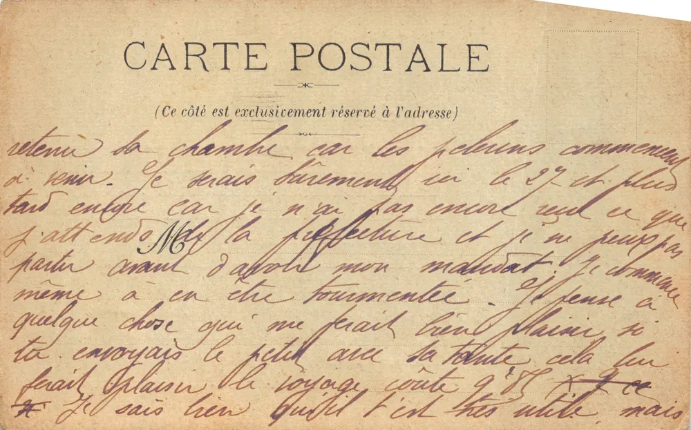 Notre-Dame-de-l'Osière — Darstellung der Jungfrau Maria — Verlag N.-D. DE L'OSIER - Rückseite