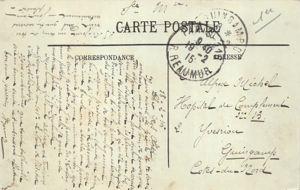 Paris (1.) — Das Pavillon de Rohan und der Jardin des Tuileries — LL - Rückseite