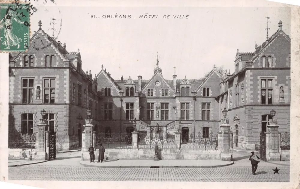 Orléans — Rathaus — Verleger nicht sichtbar, Nr. 21 - Vorderseite