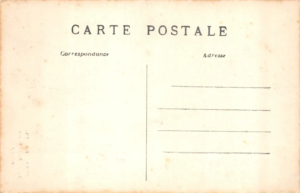 Notre-Dame-Kirche — Elephant-förmige Chimäre — Verlag C. M. Nr. 1753 - Rückseite