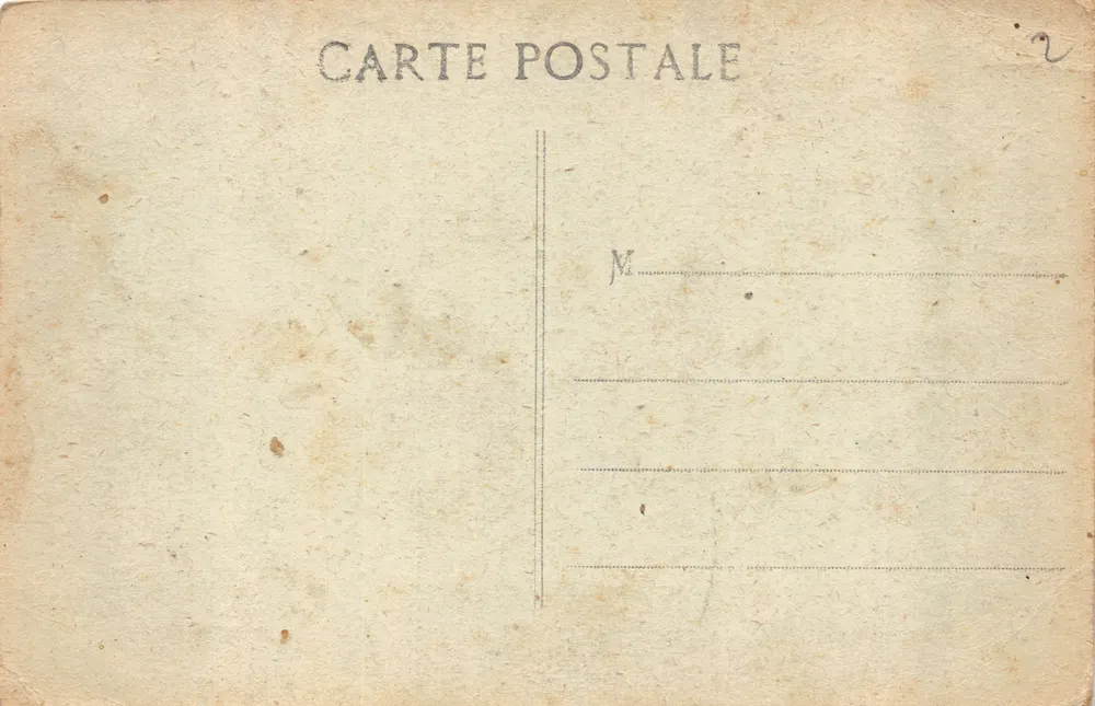 Marseille — Mechanische Aufzüge der Notre-Dame de la Garde — Z.Z. — Z.Z - Rückseite