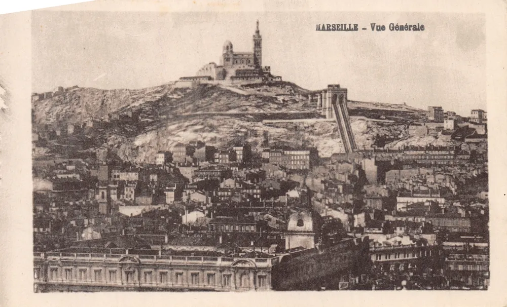 Marseille — Allgemeiner Blick — Verleger DRUCK AUF DER KARTE - Vorderseite