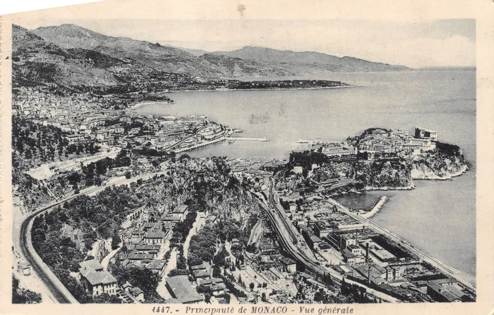 Principalität MONACO — Allgemeiner Blick — Ausgabe Monte Carlo n° 14447 - Vorderseite