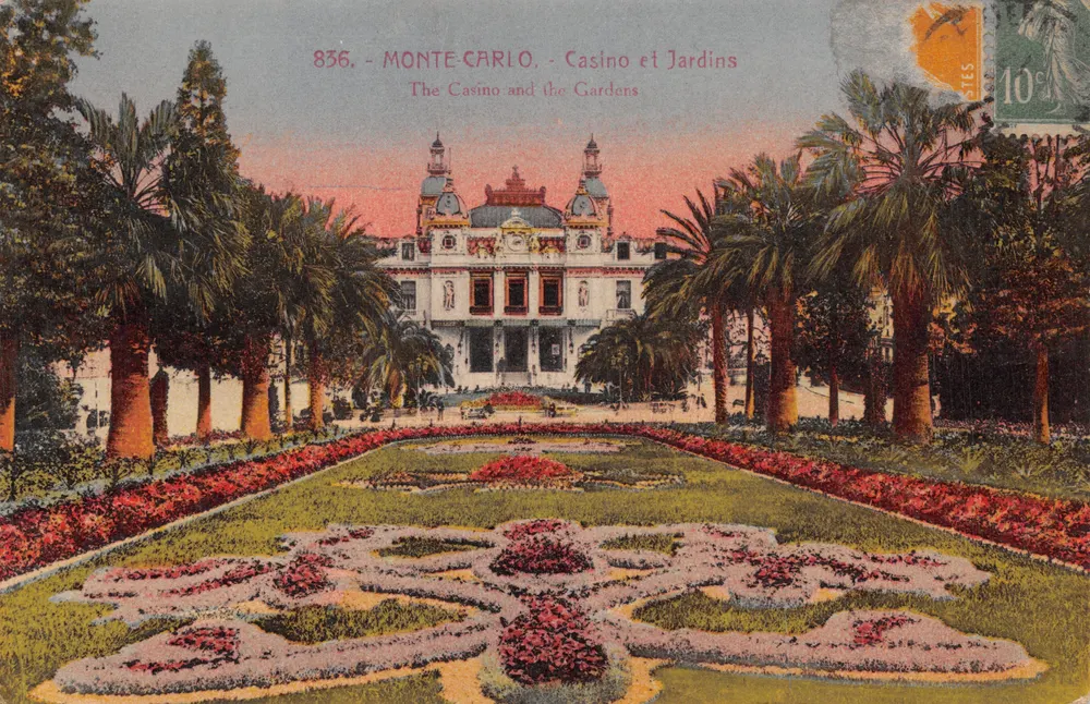 Monte-Carlo — Casino und Gärten — Verlag: 836 - Vorderseite
