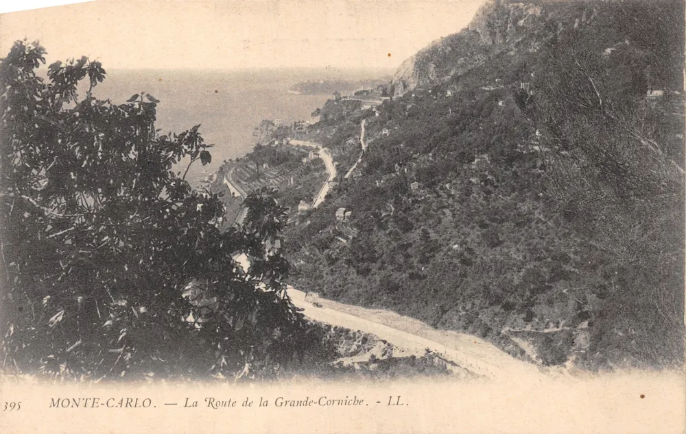 Monte-Carlo — Die Route der Grande-Corniche — LL. — n° 395 - Vorderseite