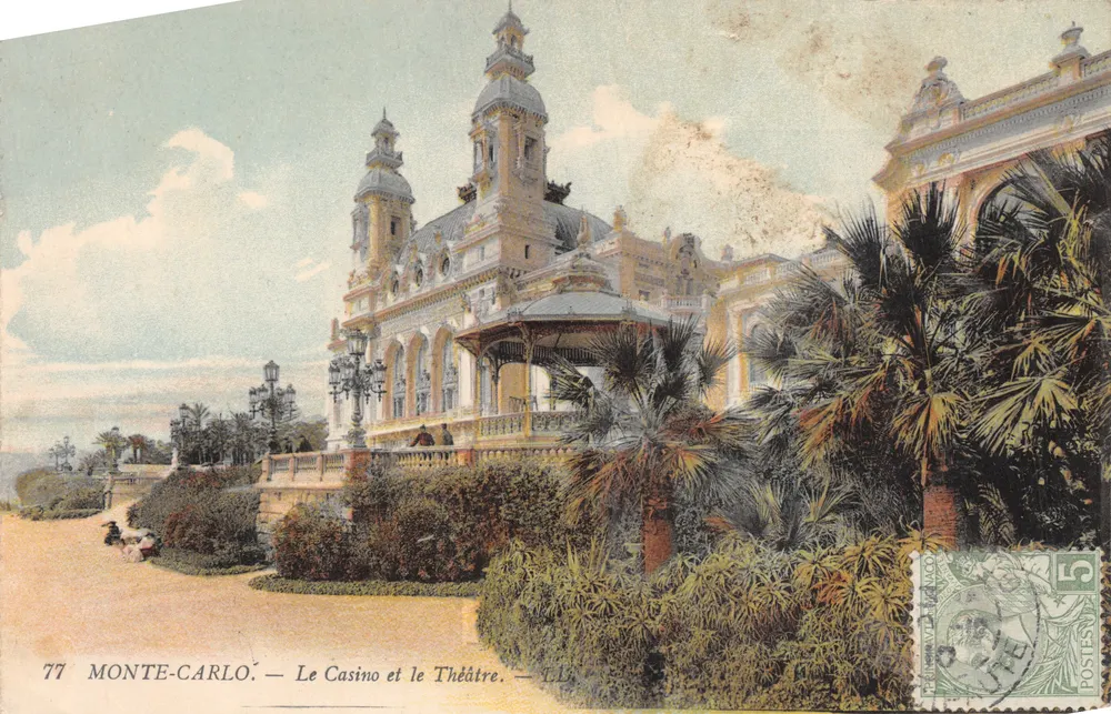 Monte-Carlo — Das Casino und das Theater — L.L. — n°77 - Vorderseite