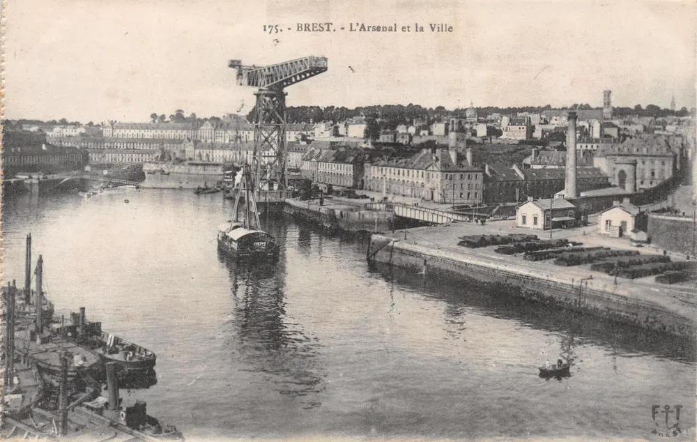Brest - Das Arsenal und die Stadt — Verlag FIT, Nr. 175 - Vorderseite